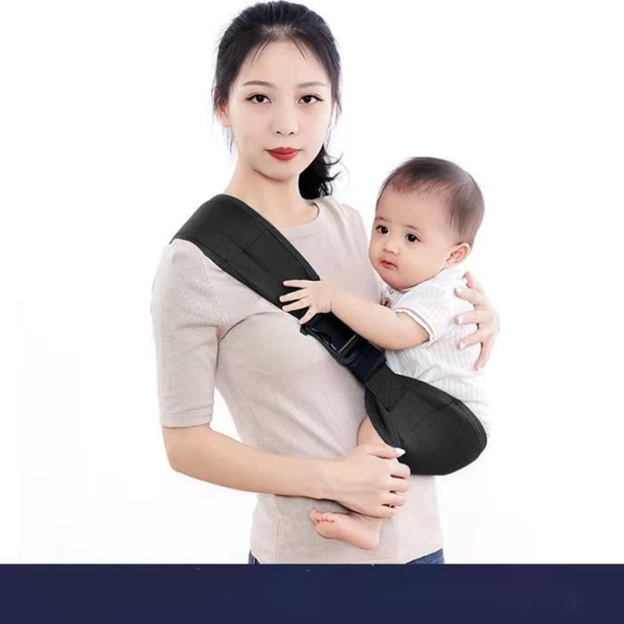 Lehoo Castle Porte-bébé amélioré avec siège de hanche amovible, porte-bébé  avec serviette de salive – Confortable pour  nouveau-né/nourrisson/tout-petit (gris) : : Bébé et Puériculture