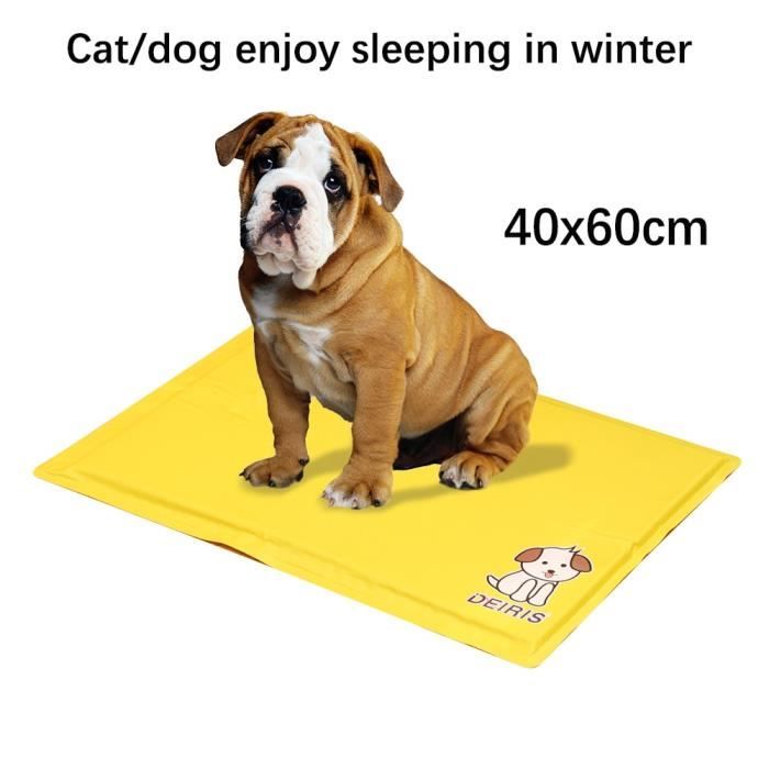 1508 40x60cm jaune - Tapis imperméable et lavable pour animaux de compagnie,  matelas antidérapant pour chiens - Cdiscount