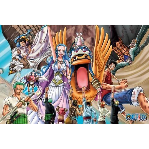 One Piece - Puzzle 1000 Pièces Alabasta - Cdiscount Jeux - Jouets