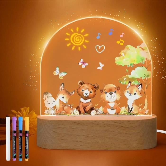Kit de Peinture Dinosaure Veilleuse 3D Lampe, Cadeau Garcon Fille 6 7 8 Kit de Peinture Dinosaure Veilleuse 3D Lampe, Cadeau Garcon Fille 6 7 8