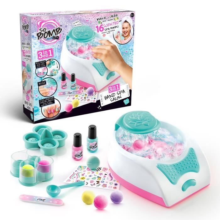 Salon De Spa Pour Les Mains 3 En 1 Canal Toys BBD 050 – Machine Électronique, Set De Manucure