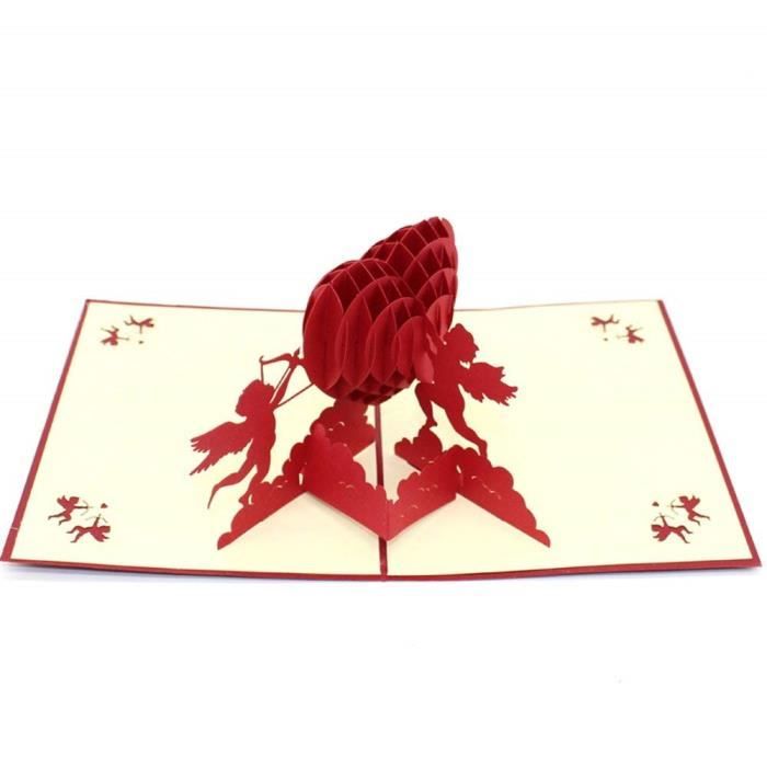 Diercosy 3d Cupidon Coeur Popup Carte Romantique Creux Amour Carte De Voeux Diy D Anniversaire Fetes Cadeaux Cdiscount Beaux Arts Et Loisirs Creatifs Diercosy 3d Cupidon Coeur Popup Carte Romantique Creux Amour Carte De Voeux Diy D Anniversaire Fetes Cadeaux Cdiscount Beaux Arts Et Loisirs Creatifs