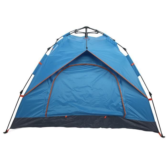 Tente Camping SAFACUS 3-4 Personnes - Double Toit Étanche - 4.9m² - Poids 4.8kg - Montage Rapid