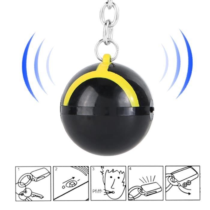Porte-clés Anti-statique Voiture - Éliminateur Électrostatique - Uxcell Noir
