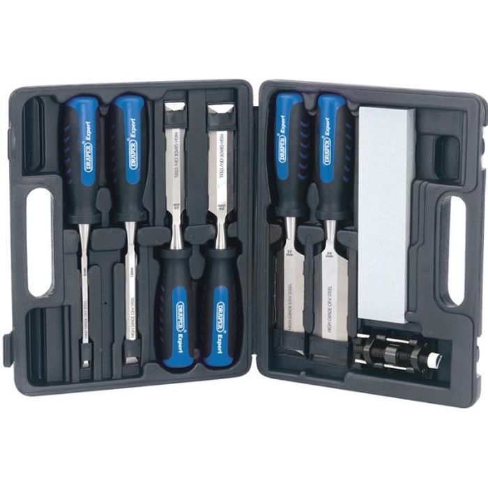 Draper Tools Ensemble de burins à bois 8 pcs 88605