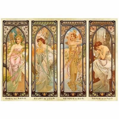 Mucha Alphonse - Les moments de la journée