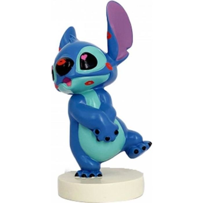 Figurine stitch de collection Disney Stitch Rouge à lèvre 7 cm