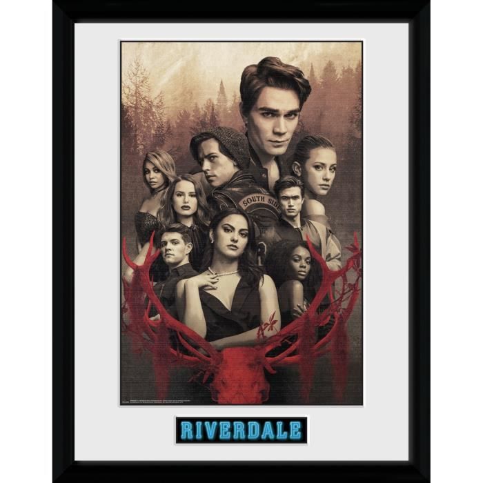 Photographie Encadree Riverdale Saison 3 41x30 5cm Achat Vente Affiche Poster Poster Cdiscount