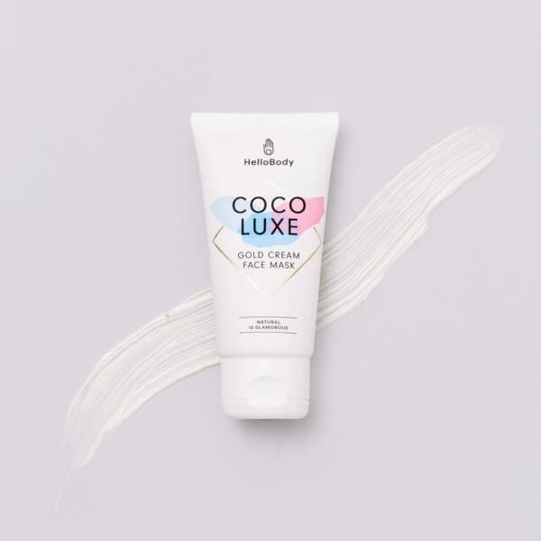HELLO BODY Coco Luxe Masque Visage Hydratant A L'Or 50ml
