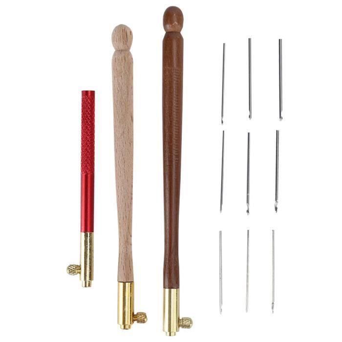 DIYEAH 10 Aiguilles À Perles Pour Enfilage Facile Outil De