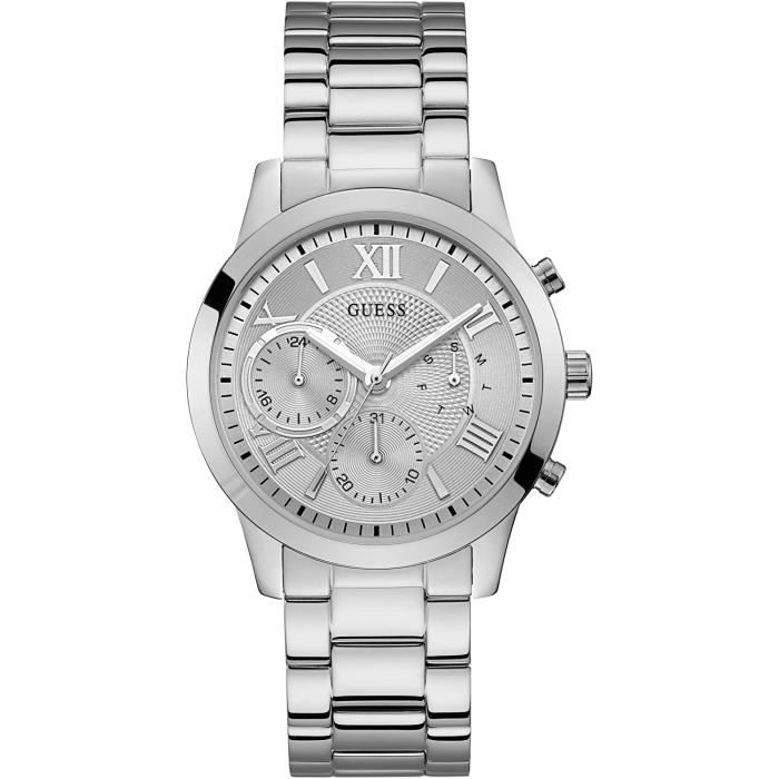 Guess Montre solaire multi cadran pour femme avec bracelet en