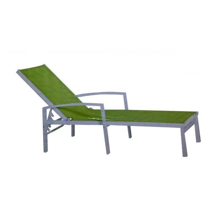 Bain De Soleil 6 Positions Hesperide Achat Vente Chaise Longue Bain De Soleil 6 Positions Cdiscount