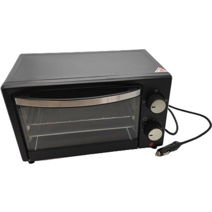 Four électrique HTC Equipement 24V 2 résistances chauffantes Sélecteur 3 modes de cuisson