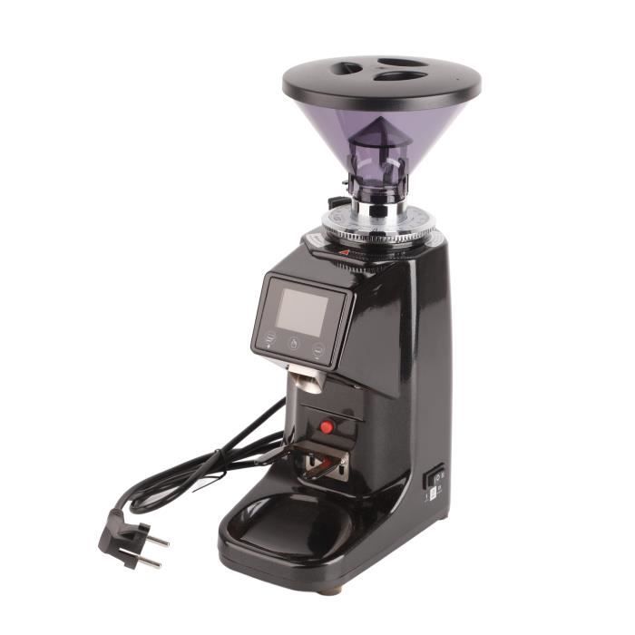 Moulin à Café Électrique 200W avec Lame en Acier Inoxydable et