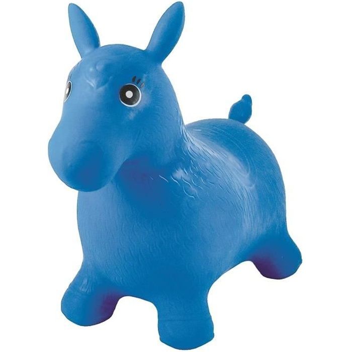 Cheval Gonflable Bleu - LEXIBOOK - Modèle Cheval - Pour