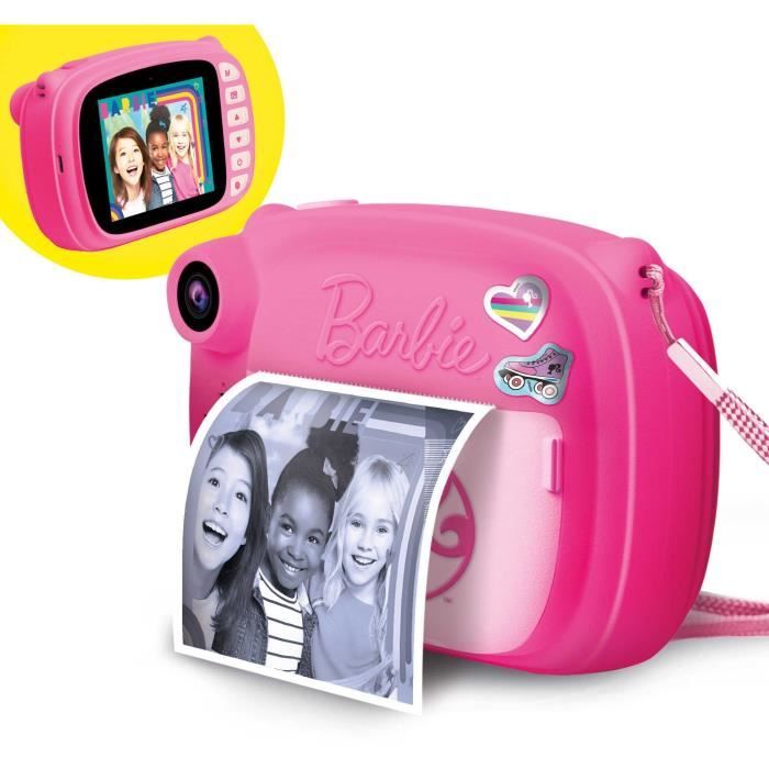 Appareil photo Barbie à impression immédiate - Barbie print cam - LISCIANI