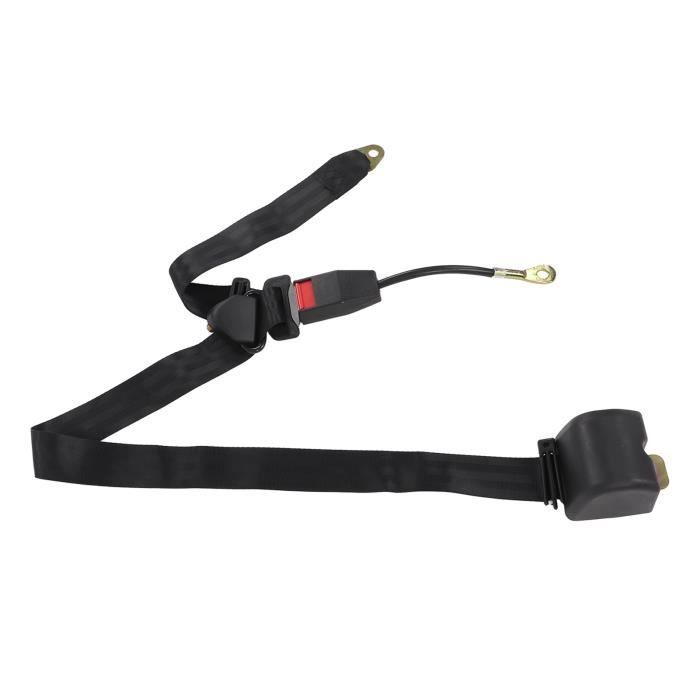 Paire De Coussinets Pour Ceinture De Sécurité - Tissu Confort - Couleurs Au Choix (Noir, Bleu, Rouge, Gris)