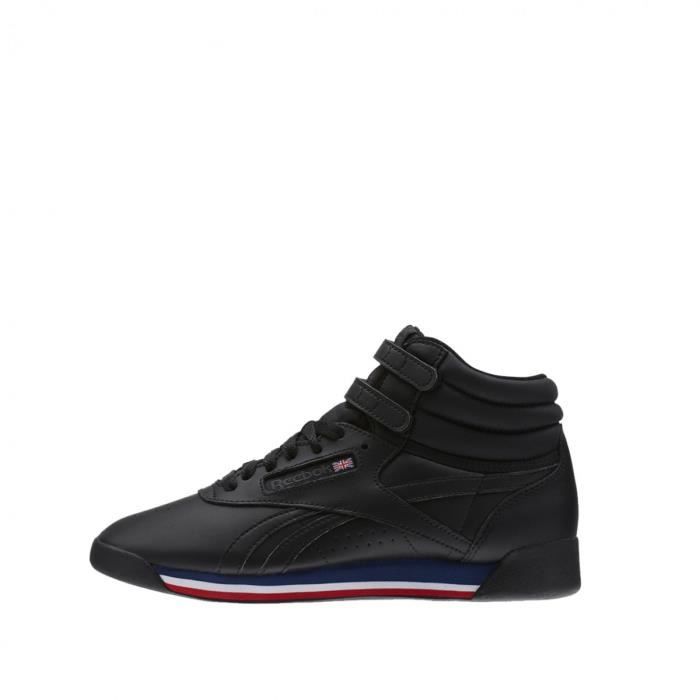 basket reebok freestyle hi noir