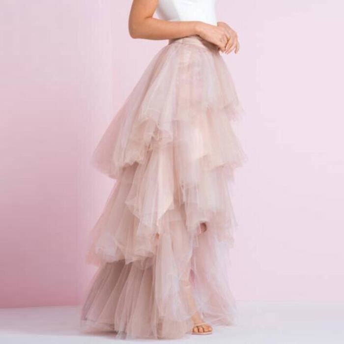 Jupe En Tulle Pour Femme - 4 Couches, Taille Réglable 48-56 Cm - Pour Ballet, Fêtes, Cosplay Et Déguisements - 5