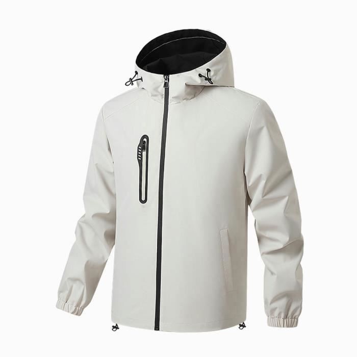 Veste de ski imperméable et chaude avec capuche, légère et respirante
