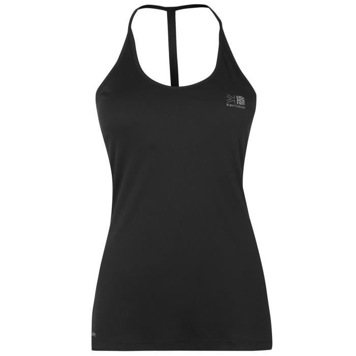 Ff586 Short De Sport De Course Femme Karrimor Run Noir Rose Élasthanne