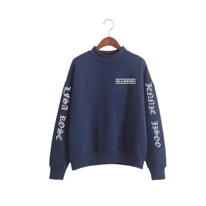 Allfwin Blackpink Signature K-pop Sweat à Capuche Burundi