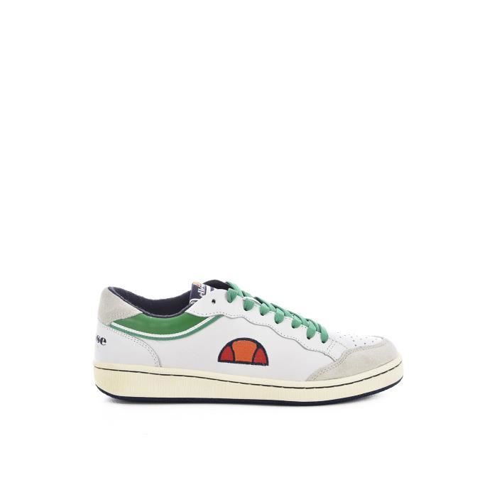 lever Shortcuts present ELLESSE verte et blanche basket Taille 42 Sneakers cuir logo brodé blanche  - Cdiscount Chaussures