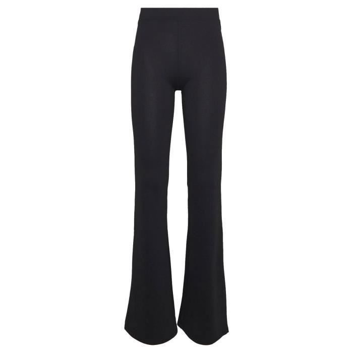 Pantalon stretch femme noir clearance