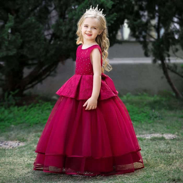 Robe Fille Enfants mignon nouvelles bouffantes Charmant Princesse