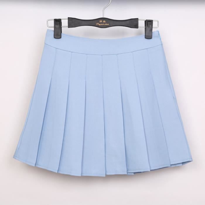 Jupe Courte Plissée GAP En Chambray Bleu - Taille 8 - Style A-Line Avec Poches - Occasion Très Bon état