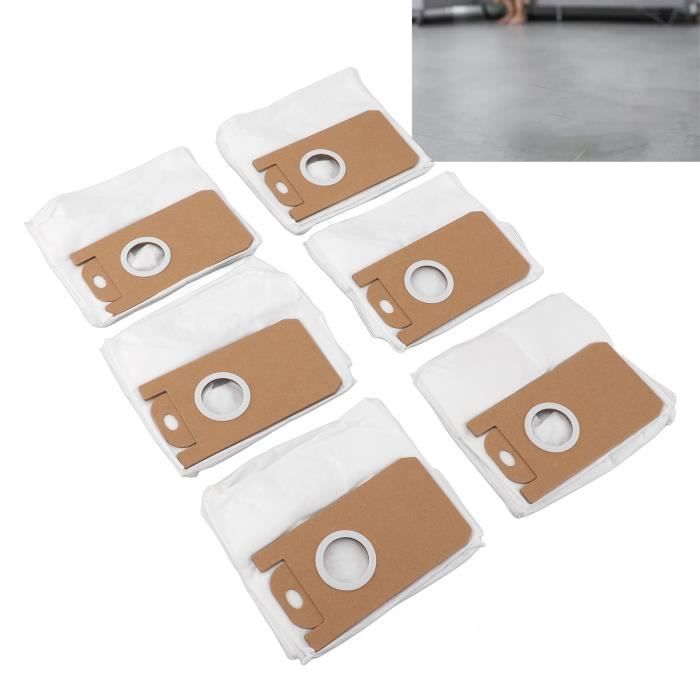 Kit Sacs à Poussière Et Chiffons Pour Robot Aspirateur Redkey R10 - 4 Sacs + 4 Chiffons - 2