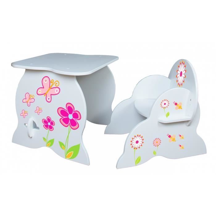 Ensemble Mon Premier Bureau Avec Chaise Fille Fleur Et Papillon Champetre Achat Vente Table Et Chaise 2009819932050 Soldes Sur Cdiscount Des Le 20 Janvier Cdiscount