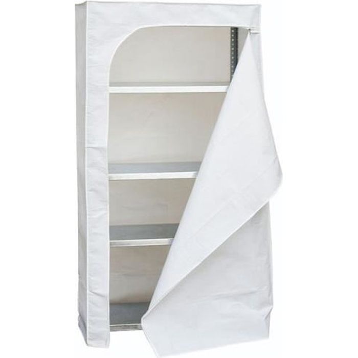 Housse étagère - SIMON RACK - Simonrack - 2000x1000x400 mm - Blanc - 088 kg
