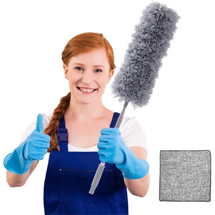 Zindoo Plumeau Poussiere Plumeau Telescopique 3 Pcs Duster Kit 74cm — free download