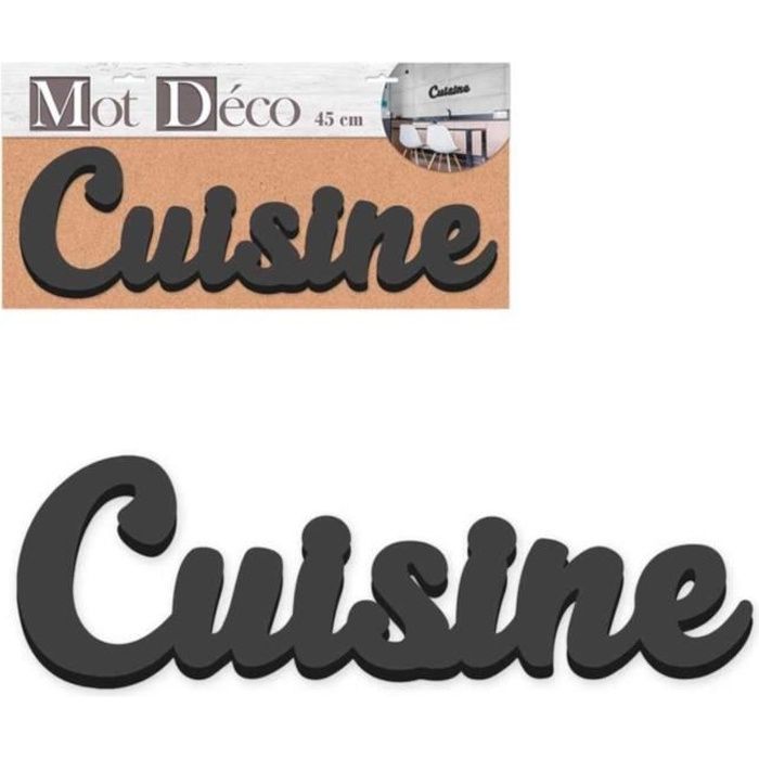 Mot Deco Cuisine Cdiscount