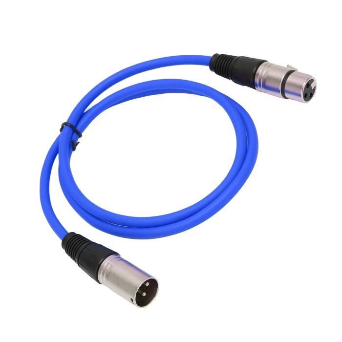 Adaptateurs XLR Mâle Vers Femelle - Lot De 2 Pour Audio Professionnel