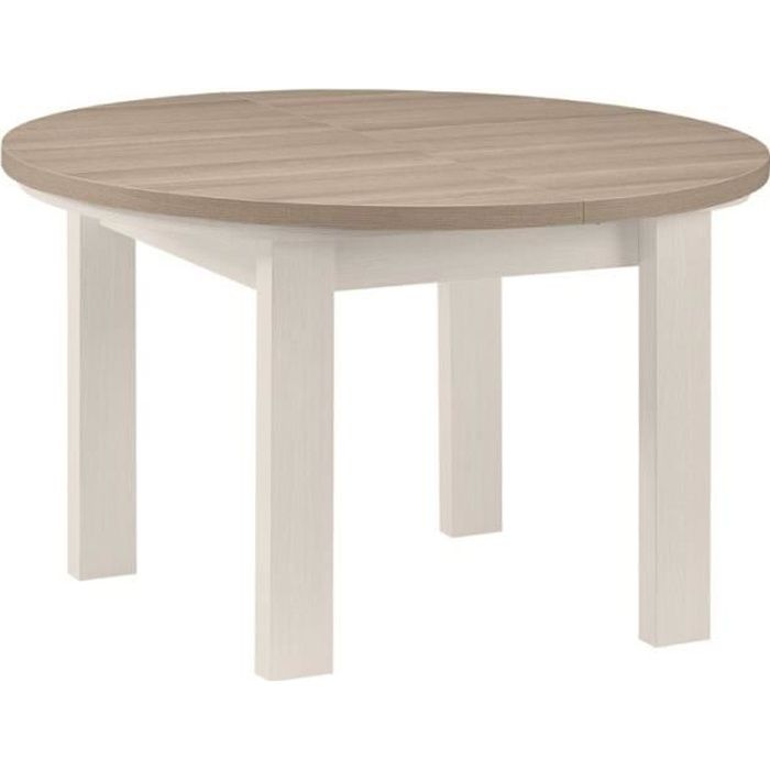 Table De Repas Ronde A Allonge Frene Blanchi Pompei L 120 150 X L 120 X H 79 Achat Vente Table A Manger Seule Table De Repas Ronde A Allo Cdiscount Trouvez table ronde avec rallonge sur 2ememain ✅ avantageux pour tout le monde. table de repas ronde a allonge frene blanchi pompei l 120 150 x l 120 x h 79