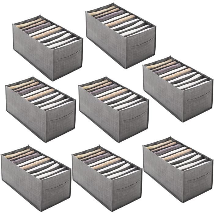 Organisateur De Penderie 30 Poches Double Face - Pour Sous-vêtements, Chaussettes, Soutiens-gorge - Lot De 2