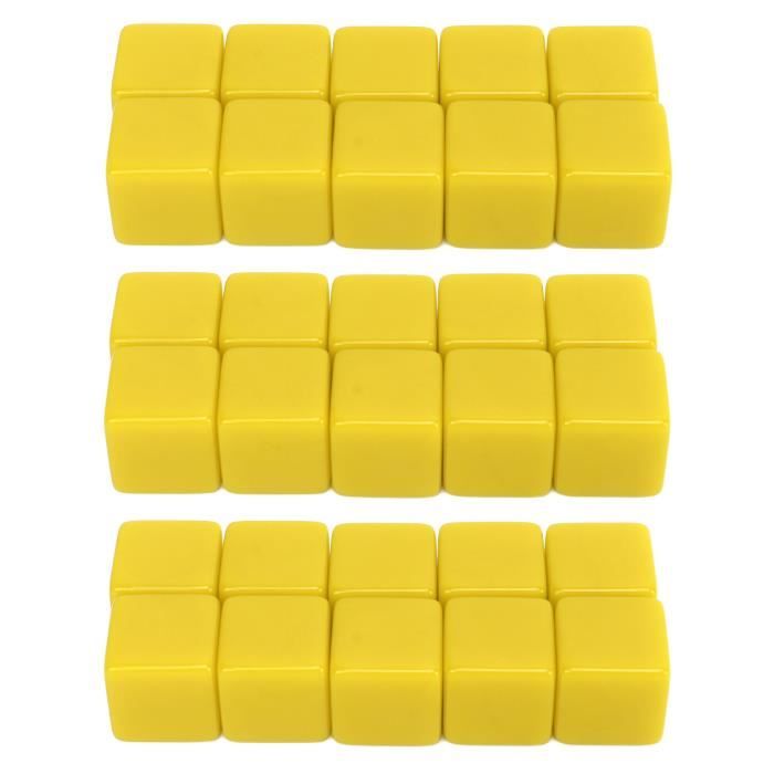 segolike Cubes de dés Vierges en Acrylique Colorés de 16 mm pour Jeux de Société en Classe, Autocollant Bricolage segolike Cubes de dés Vierges en Acrylique Colorés de 16 mm pour Jeux de Société en Classe, Autocollant Bricolage