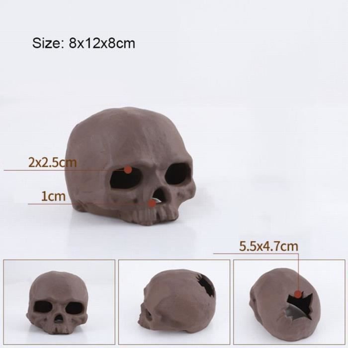 Meilleurs prix pour Décoration d'aquarium - Céramique - Maison abri pour poissons et crevettes - Simulation de pierre