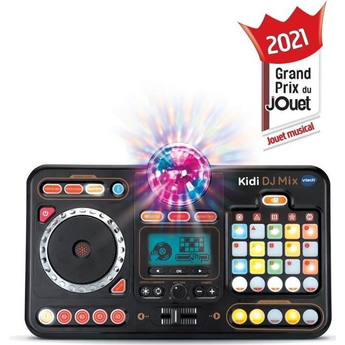 Studio DJ VTech 80-531705 – Kidi Superstar Micro Karaoké 9 en 1