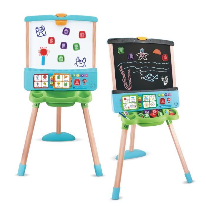 Chevalet Magneti'lettres 3 en 1 - VTECH - Bois FSC® - Pour dessiner et apprendre