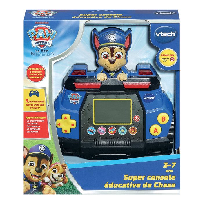VTECH PAT PATROUILLE SUPER CONSOLE ÉDUCATIVE DE CHASE