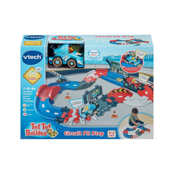 Jeu Électronique Vtech 80-594905 – Circuit Enfant F1 avec Voiture de Course - vue 9