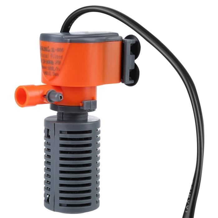 Comparer les prix de Vvikizy Mini filtre interne pour aquarium poisson pompe eau submersible