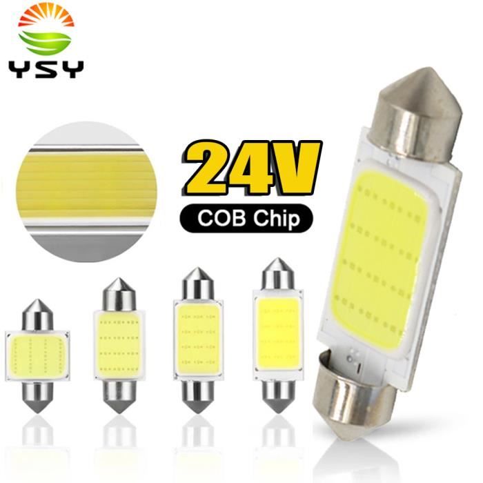 4X Feux de Pénétration LED COB 9cm 32W IP65 pour Véhicules avec