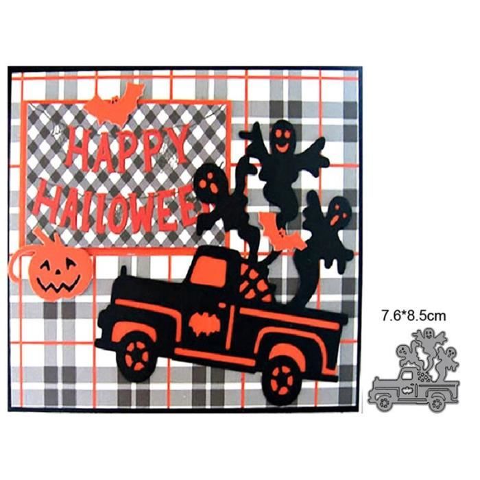 Matrices Découpe Métal Chat Musical - 3 Pièces Acier Carbone Pour Scrapbooking, Cartes DIY
