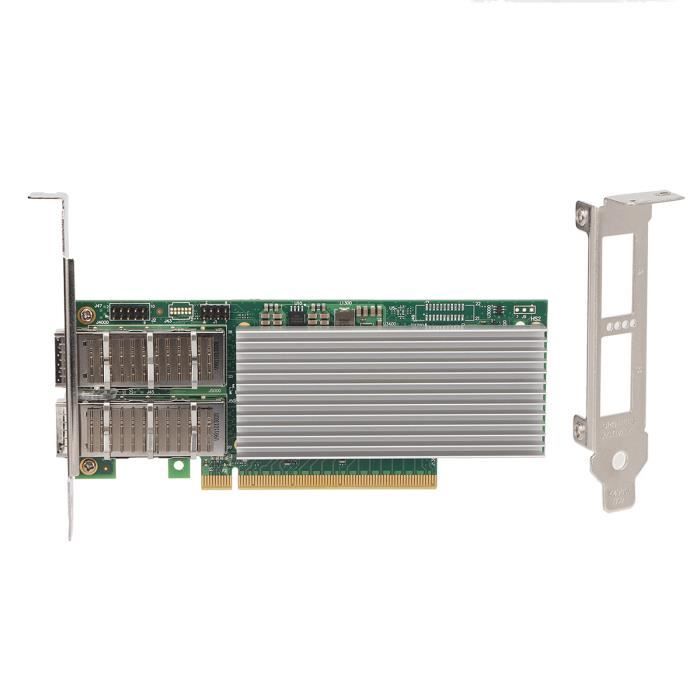Carte réseau PCIe à 2 ports fibre 10 GbE (PEX20000SFPI