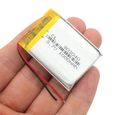 YUNIQUE FRANCE 1 pièce Batterie Lipo rechargeable 803040 (3.7v, 1000mAh Lipo) pour haut-parleur, Bluetooth, GPS, PDA, tachygraphe-1
