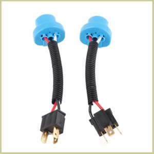 Connecteur Phare H4 3 Broches - Fiche Câblage Ampoule HB472 - Pour Camions 12V/24V - Longueur 12.5cm